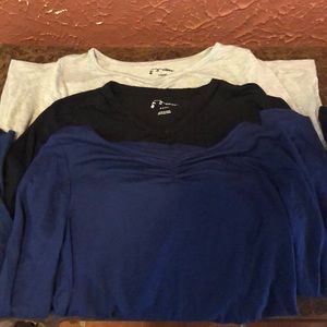 New Lot of (3) 6/6X longsleeve tees
